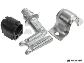 Запор штанговый Ø22 Zn ручка Push Light